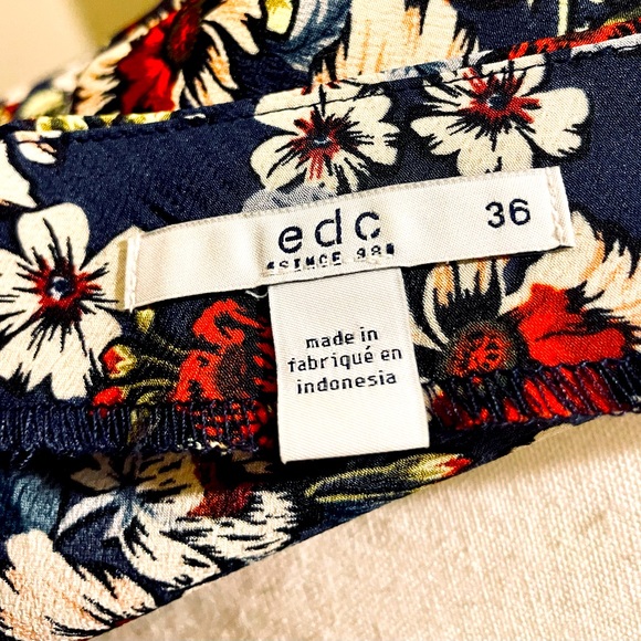 ESPRIT Floral (NO IRONING REQUIRED) Midi- Dress SIZE 8 Selling $90 (RRP $140)π - Picture 6 of 7